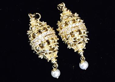 Kandyan Jwellery - Earrings